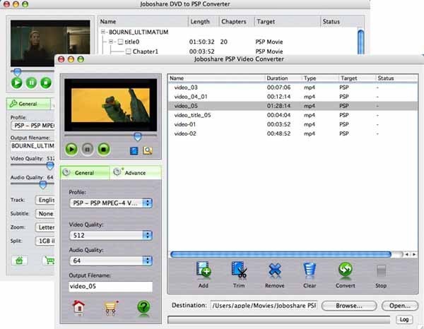 Joboshare DVD to PSP Bundle for Mac