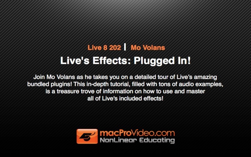 Live's Effects: Plugged In!