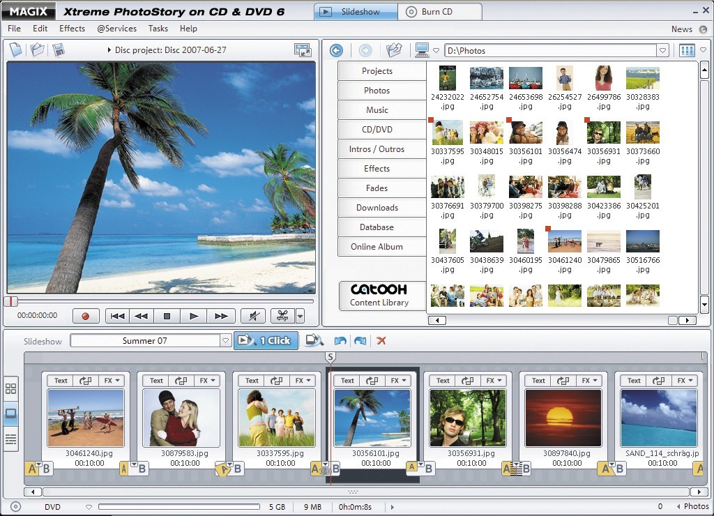 MAGIX Xtreme PhotoStory on CD & DVD