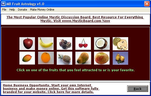 MB Fruit Astrology
