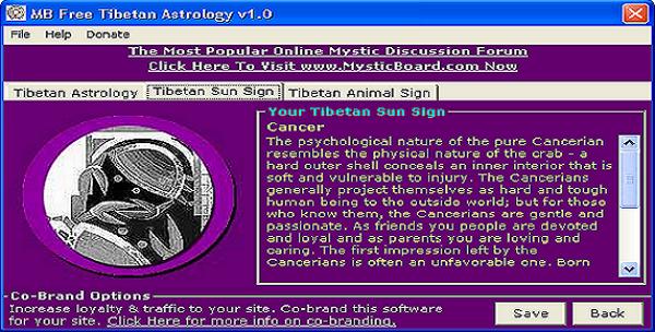 MB Tibetan Astrology