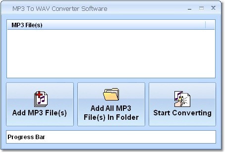 MP3 To WAV Converter Software