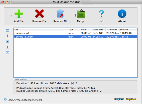 MP4 joiner for Mac