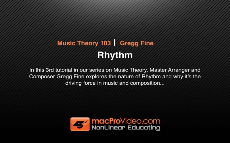 MPV's Music Theory 103 - Rhythm