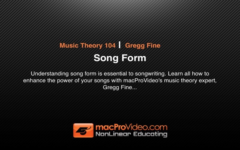 MPV's Music Theory 104 - Song Form