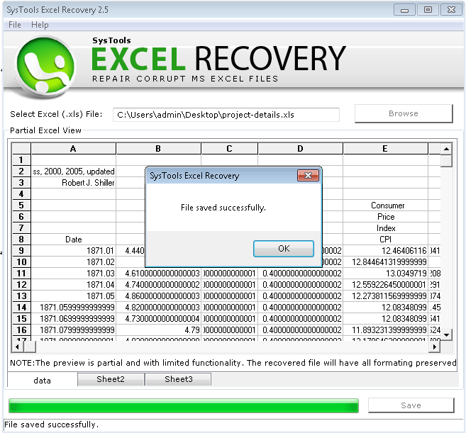 MS Excel Recovery
