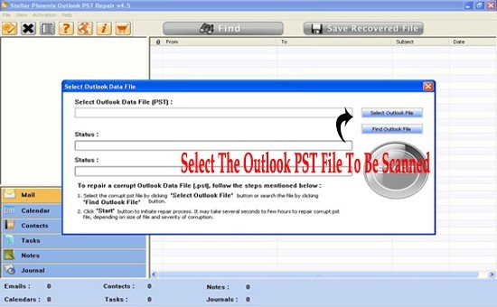 MS Outlook PST Repair