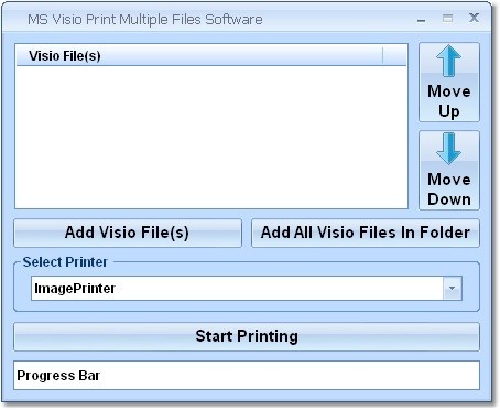 MS Visio Print Multiple Files Software