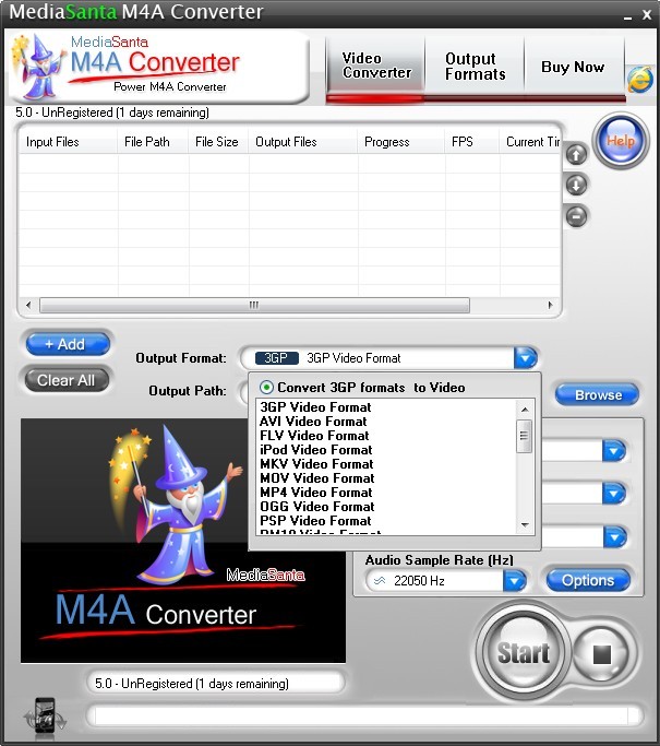 MediaSanta M4A Converter