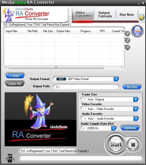 MediaSanta RA Converter