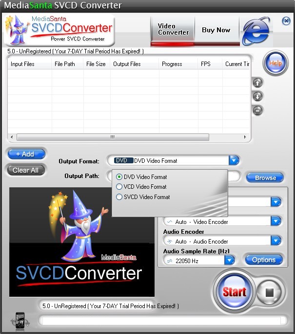 MediaSanta SVCD Converter