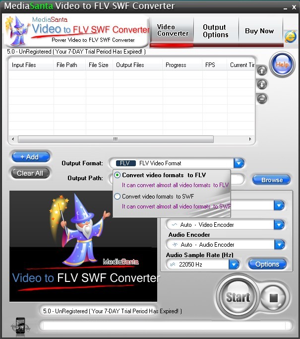 MediaSanta Video to FLV SWF Converter