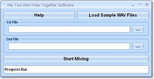 Mix Two WAV Files Together Software