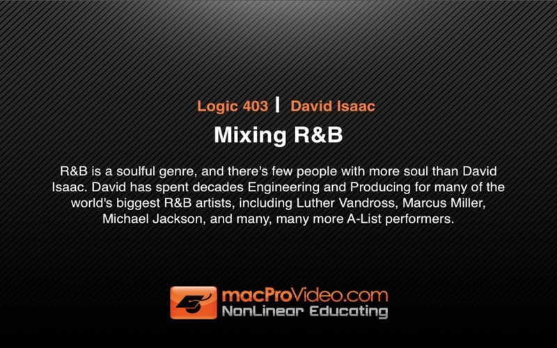 Mixing R&B by David Isaac