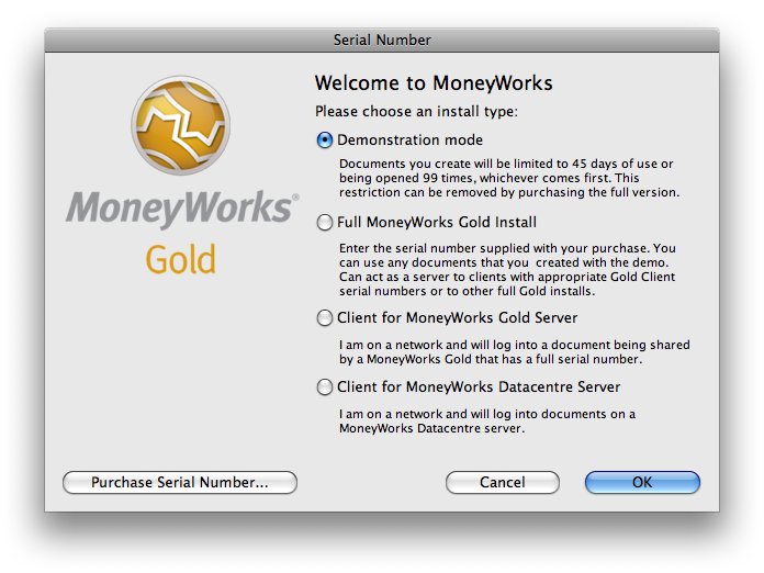 MoneyWorks Cashbook