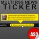 Multiple RSS News Ticker v.3