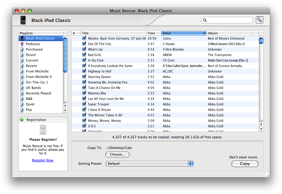 Music Rescue for Mac