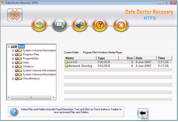 NTFS HDD recovery tool