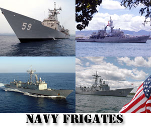 Navy Frigates Screensaver