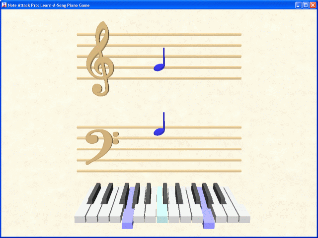 Note Attack Pro: Learn-a-Song Piano Game