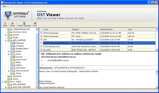 OST Browser