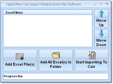 OpenOffice Calc Import Multiple Excel Files Software