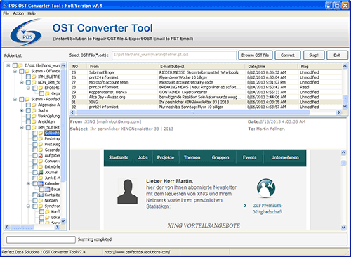 Outlook OST Recovery Tool