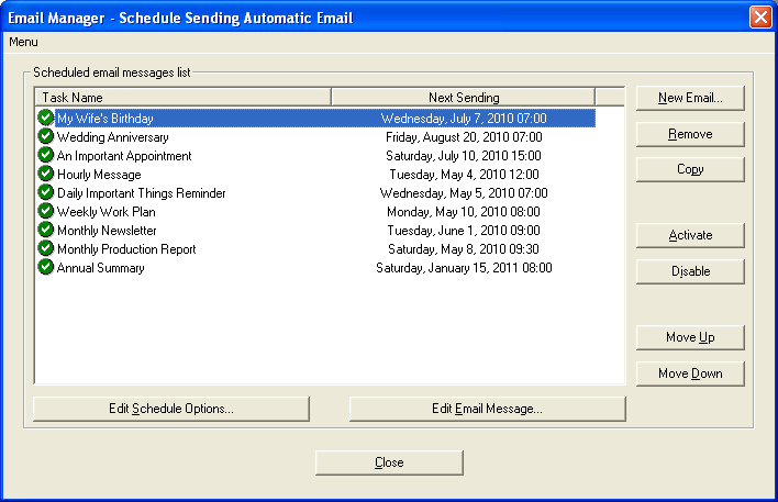 Outlook Schedule Sending Automatic Email