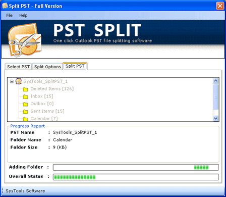 Outlook Split PST Software