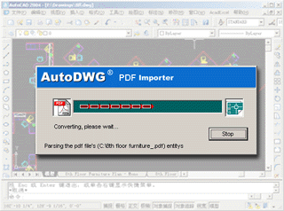 PDF to DWG Converter SA 1.9