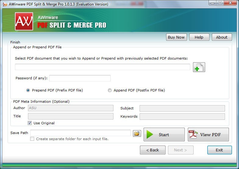 Pdf Split Merge Pro for Windows