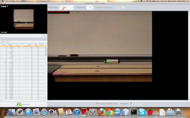 PhysMo - Video Motion Analysis