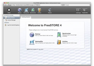 PresStore for Linux