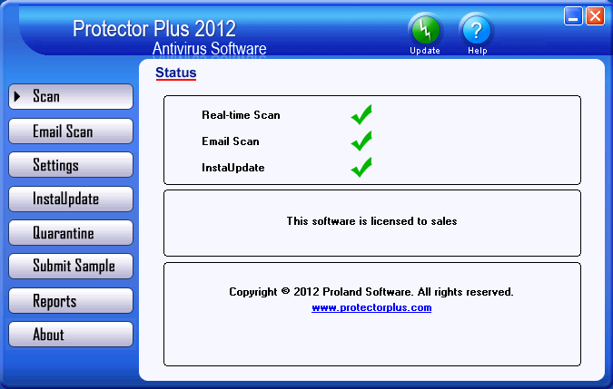 Protector Plus 2011 Antivirus-windows 8.0.L01