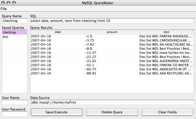 QueryMaker for Mysql
