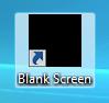 Quick Blank Screen