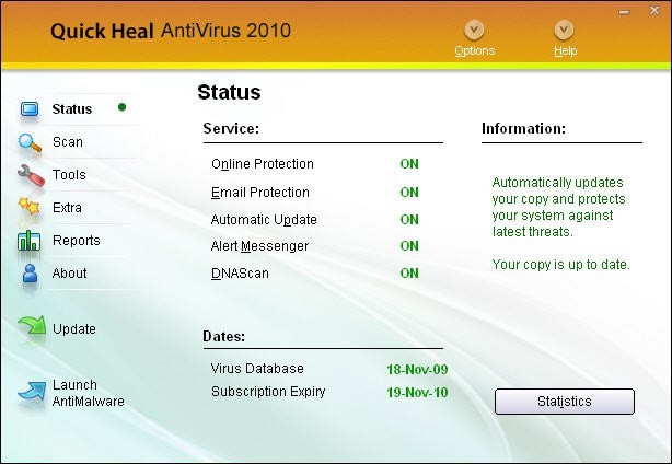 Quick Heal AntiVirus 2010