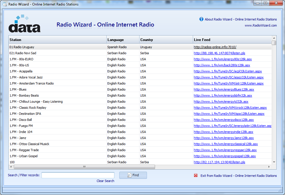 Radio Wizard - Online Radio Stations