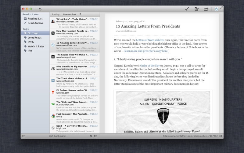 Read Later - The best Client for Pocket and Instapaper