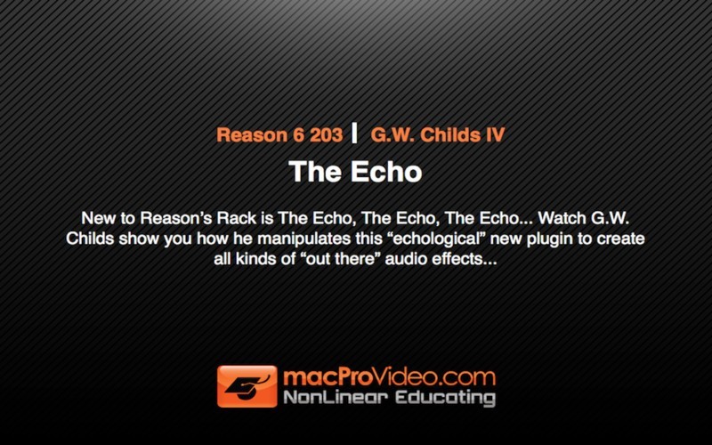 Reason 6 203 - The Echo