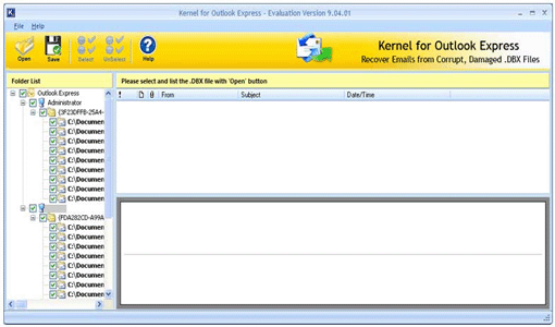 Recover Outlook Express Software