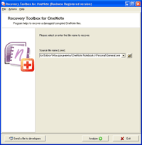 Recovery OneNote Free