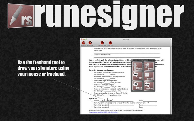 RuneSigner - PDF Signer