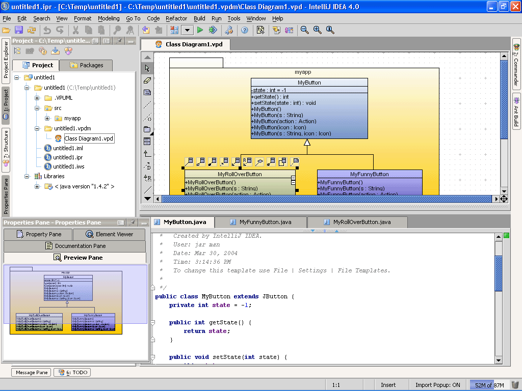 SDE for IntelliJ IDEA (ME) for Windows 3.0 Modele