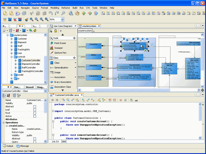 SDE for NetBeans (ME) for Linux 3.0 Modele