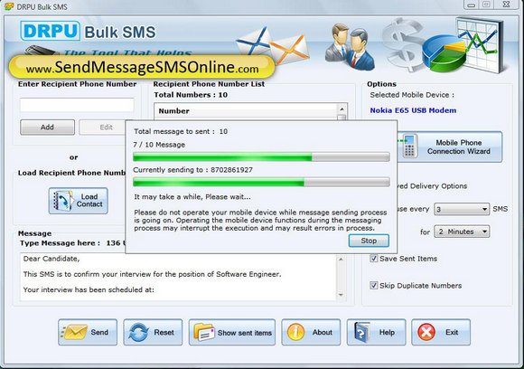 SMS Bulk Messaging