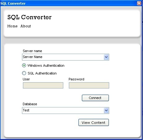 SQL Converter