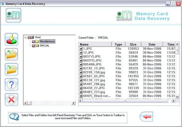 SanDisk Memory Card Files Recovery