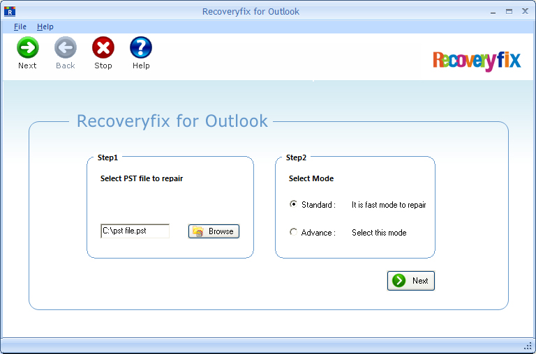 Scan Outlook PST