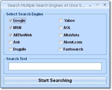 Search Multiple Search Engines At Once Software